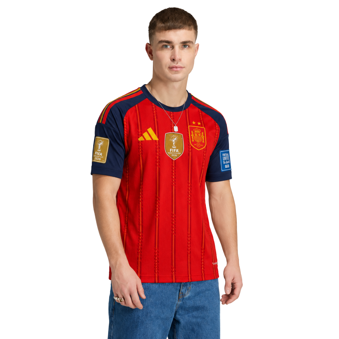 Spain 26/27 I Home – Player Version – World Cup Champion