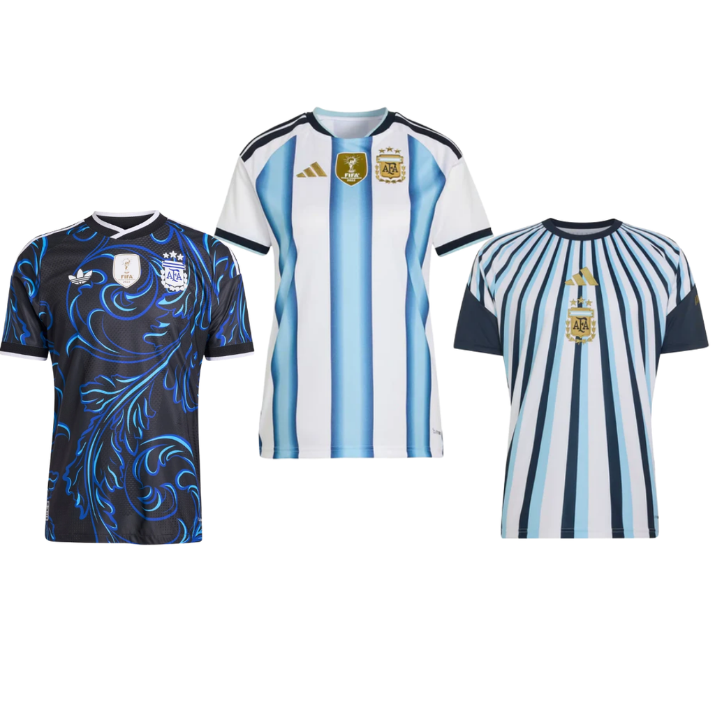 Combo Argentina 26/27 - Casa, Trasferta e Pre-Partita - Versione Tifoso