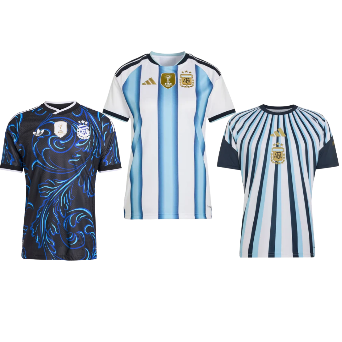 Kit Argentina World Cup 2026 Home,Away and Pre-Match