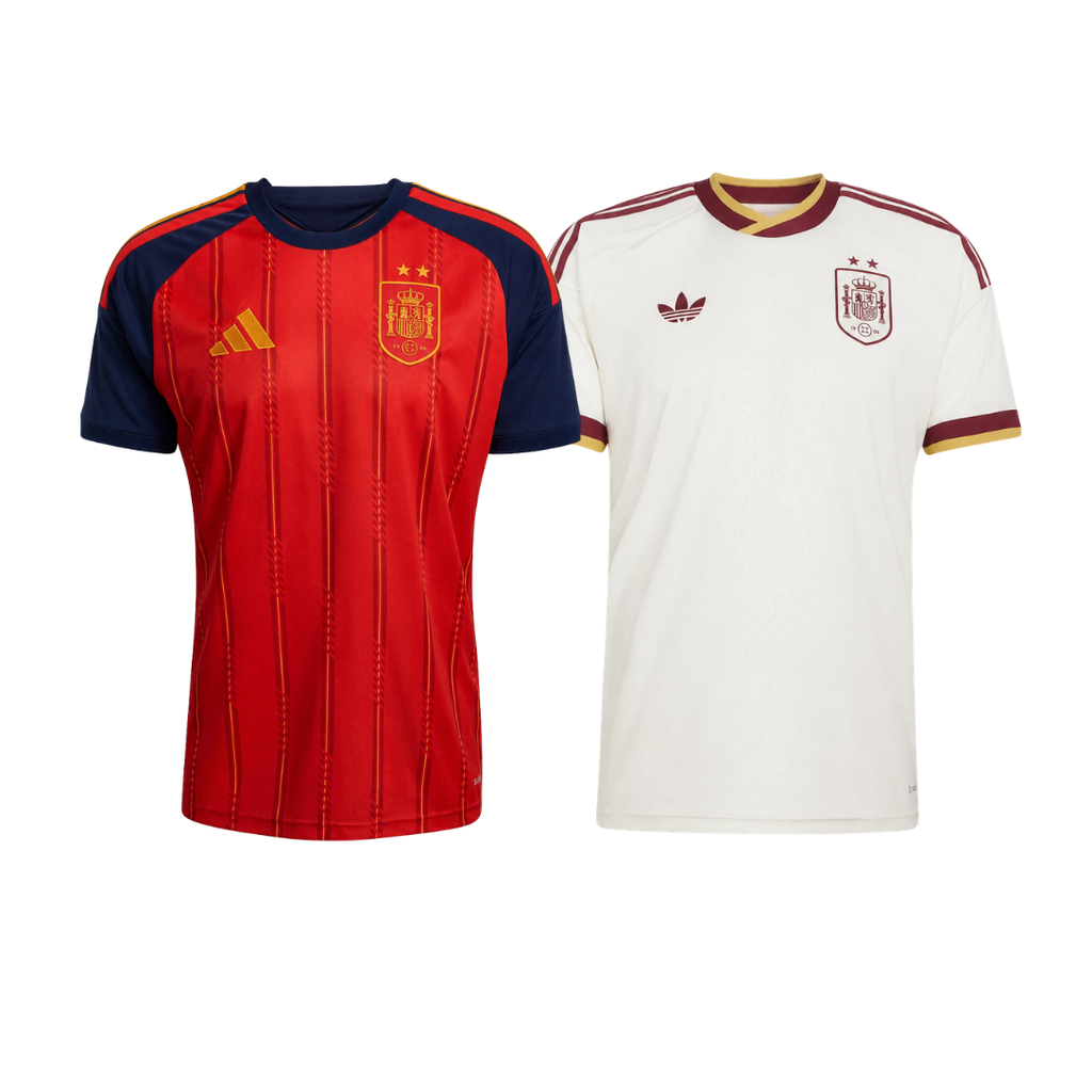 Divise Home e Away della Spagna Campione del Mondo 2026
