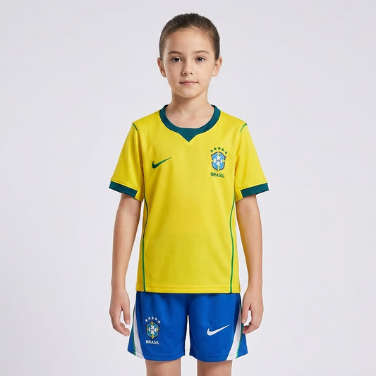 Kids Kit Nike Woman Brasil 2026/27 World Cup I Fan