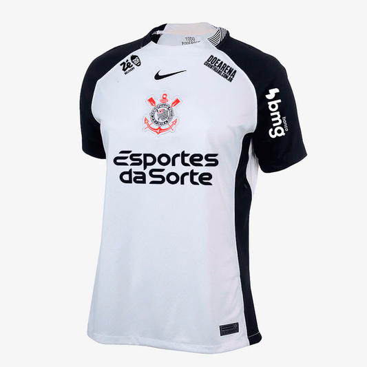 Jersey Woman Nike Corinthians 2025/26 I Fan With Sponsors