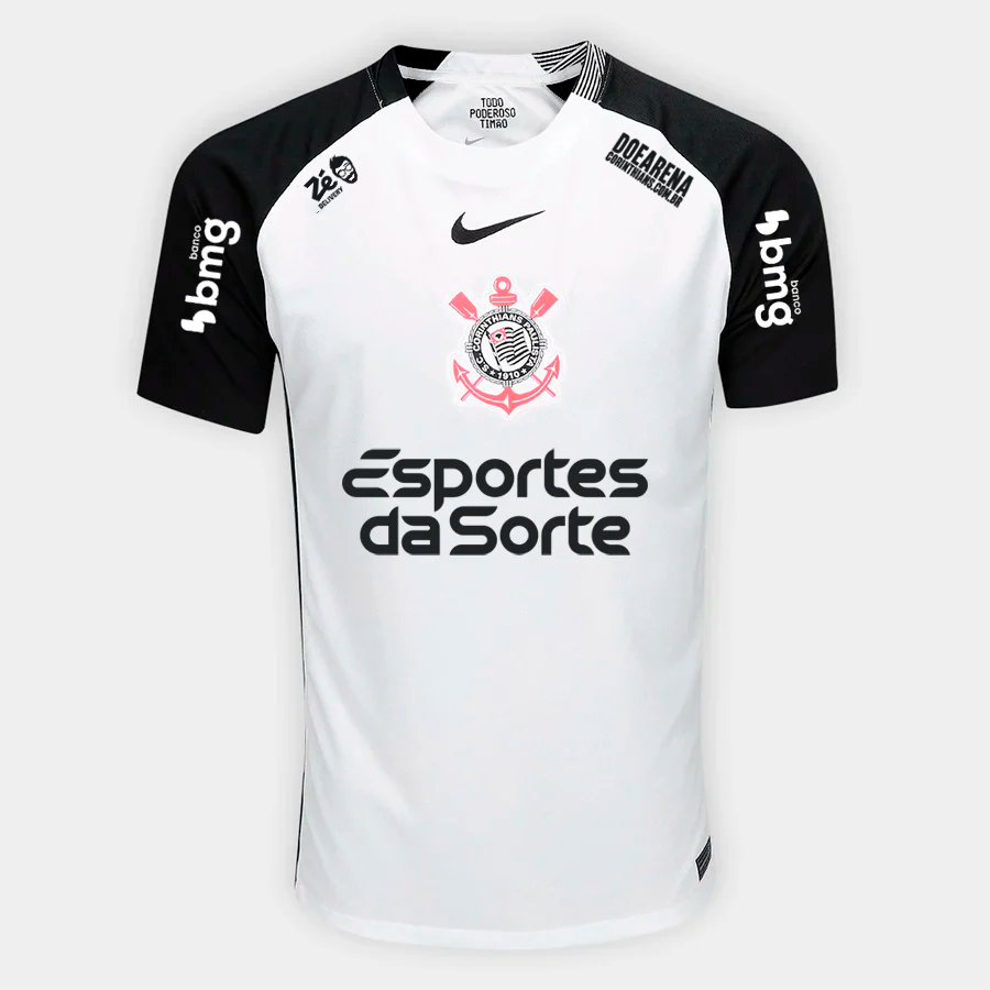 Jersey Nike Corinthians 2025/26 I Fan With Sponsors
