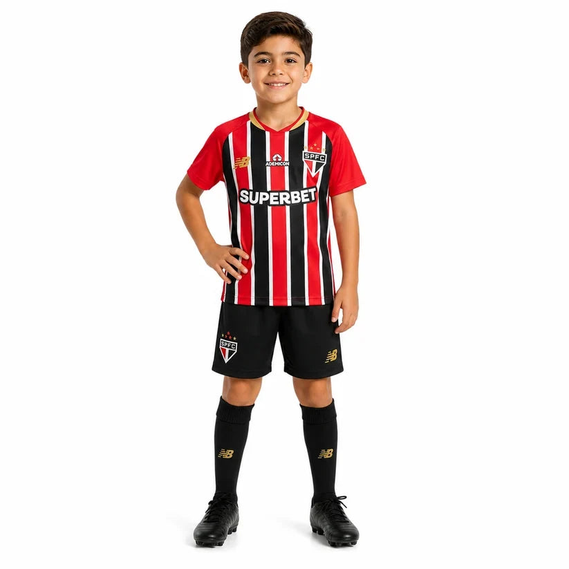 PRE-ORDINA Kit Bambini Maglia Trasferta Sao Paulo 26/27