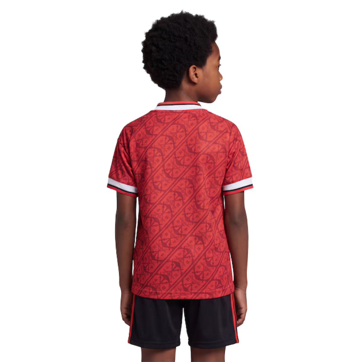 Flamengo 2026/27 third kids kit - back, worn by child model