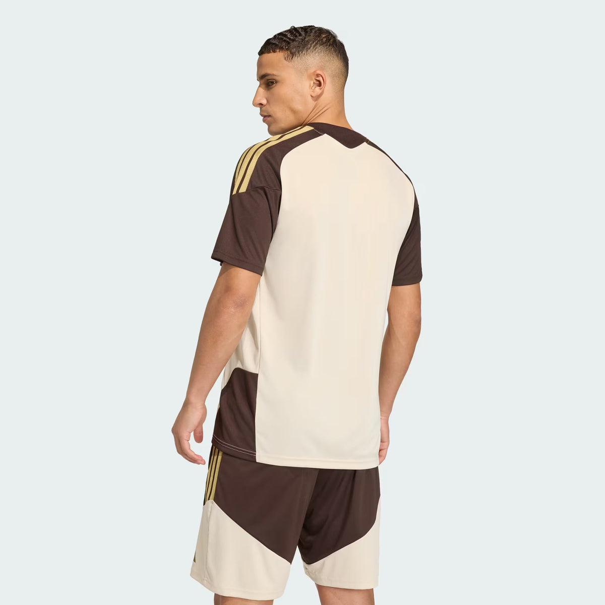 Flamengo 2026 staff jersey - back, worn by model