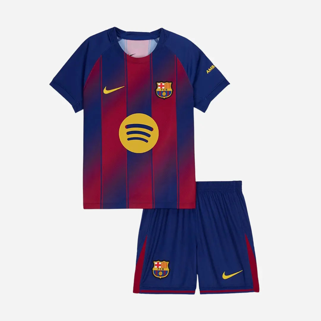 Kids Kit Nike Barcelona 2025/26 I