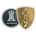 Parches Libertadores 2 Trofeos