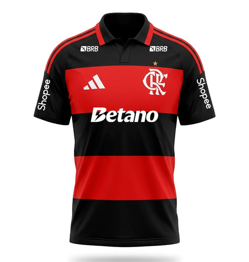 Flamengo 26/27 Home Tutti gli sponsor #Paquetá - Versione Tifoso