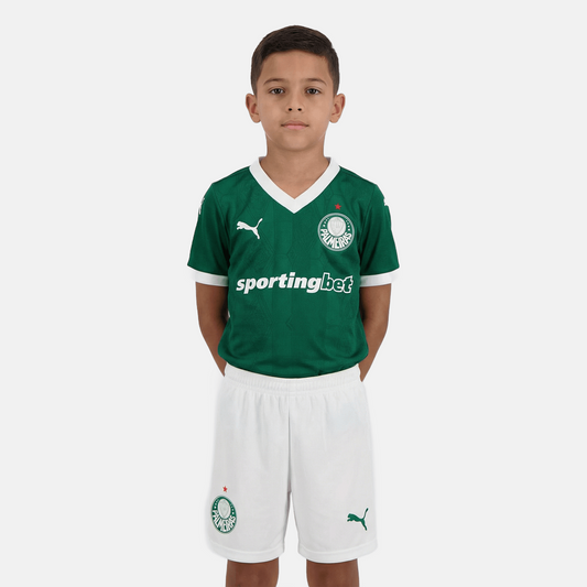 Kids Kit Puma Palmeiras 2025/26 I