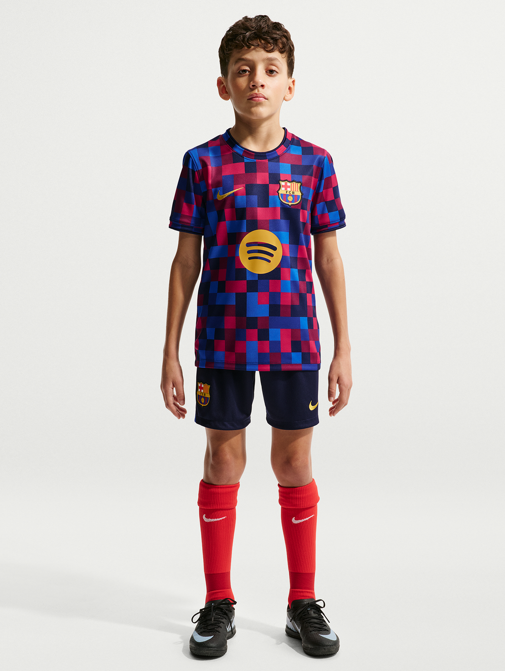 Barcelona 26/27 Pre-Match - Kinder-Trikotset