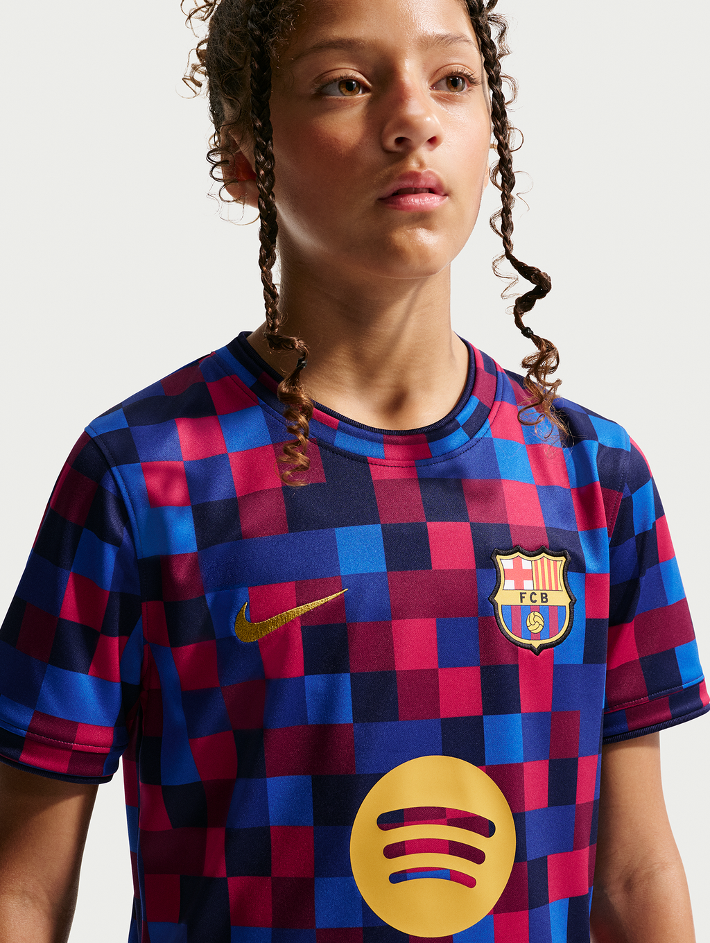 Barcelona 26/27 Pre-Match - Kinder-Trikotset
