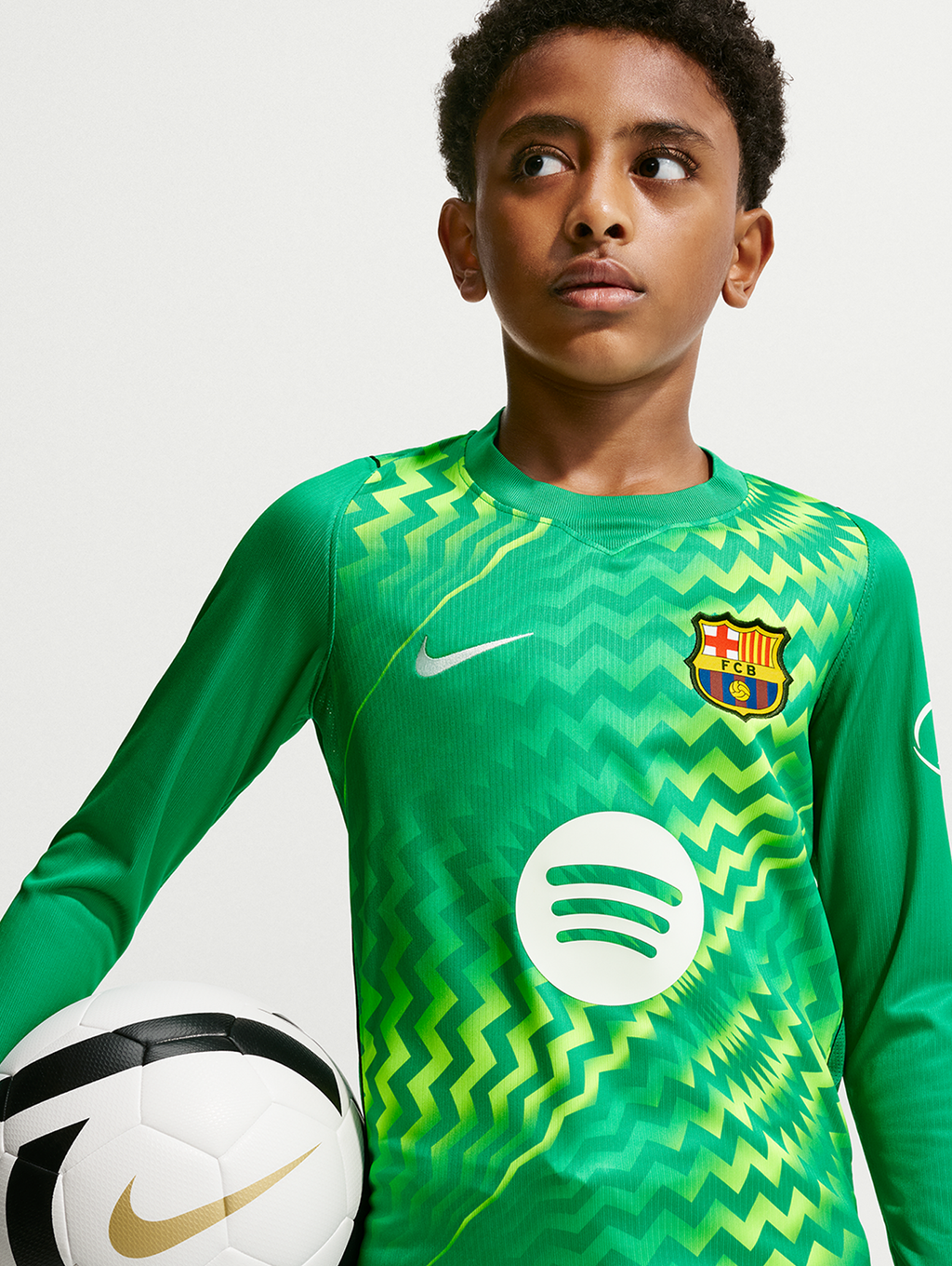 Completo da portiere Home del Barcellona 26/27 - Bambini