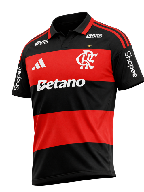 Flamengo 26/27 Home All Sponsors - Player Version