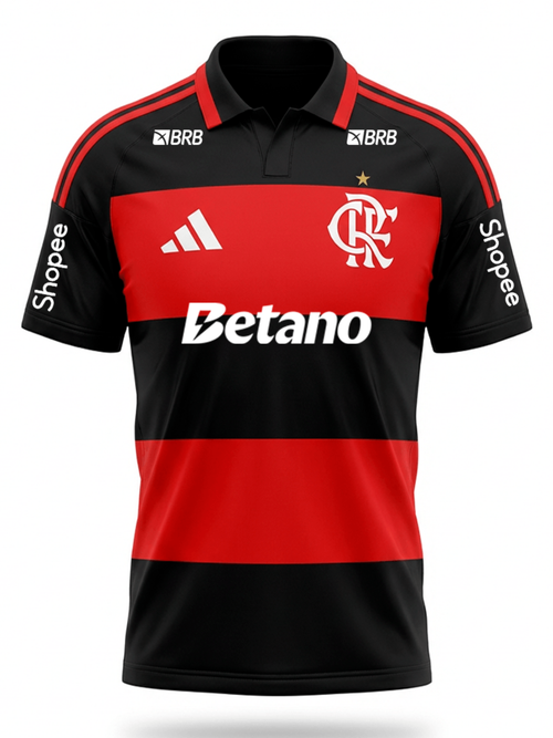 Flamengo 26/27 Home All Sponsors - Fan Version