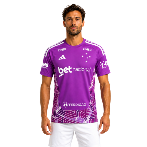 Cruzeiro 26/27 Goalkeeper All Sponsors - Fan Version - image 1