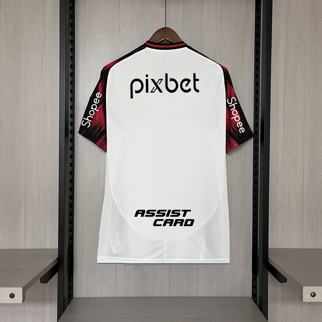 Maglia da Trasferta Flamengo 25/26 - Tutti gli Sponsor - Versione Tifoso