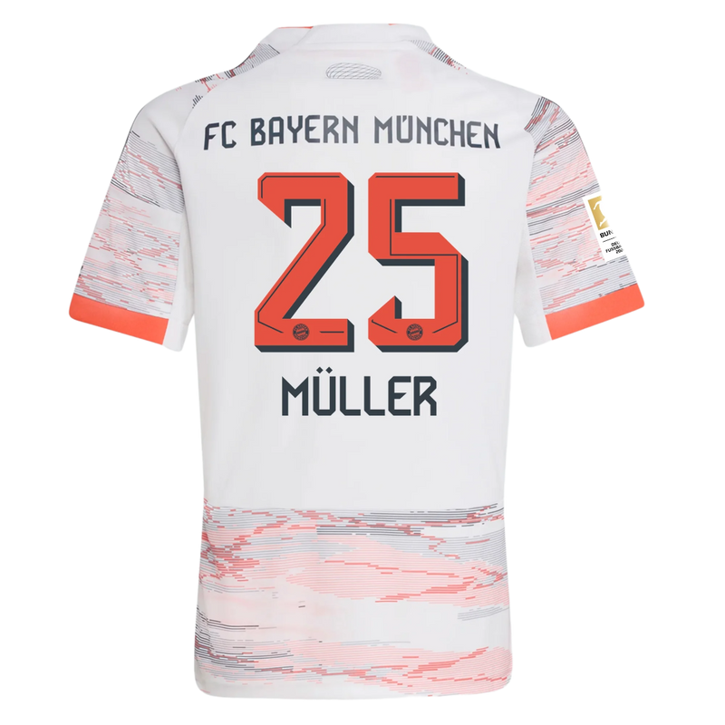 Thomas Müller - Bayern Munich 25/26 II Away Jersey - Fan Version