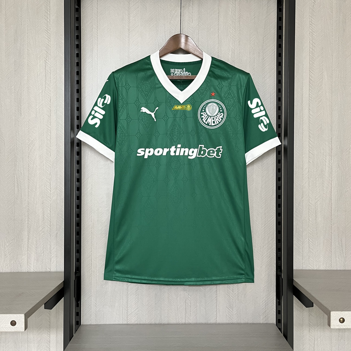 Maglia Home Palmeiras 25/26 I - Versione giocatore con tutti gli sponsor