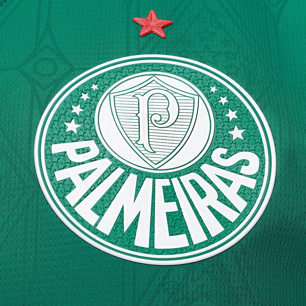 Maglia Home Palmeiras 25/26 I - Versione giocatore con tutti gli sponsor