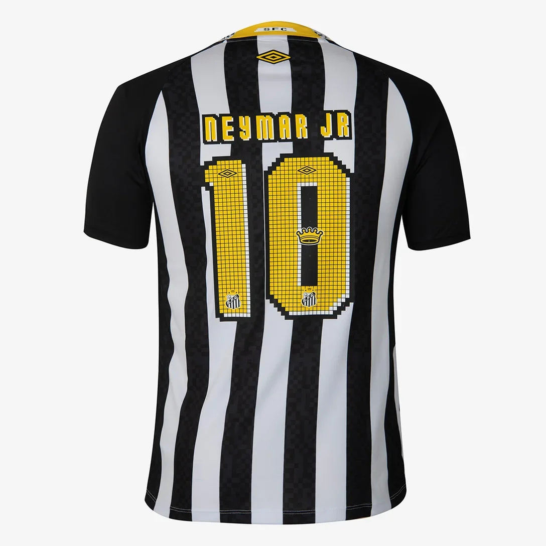 Neymar Jr. - Maglia da Trasferta II Santos 25/26 - Versione Tifoso