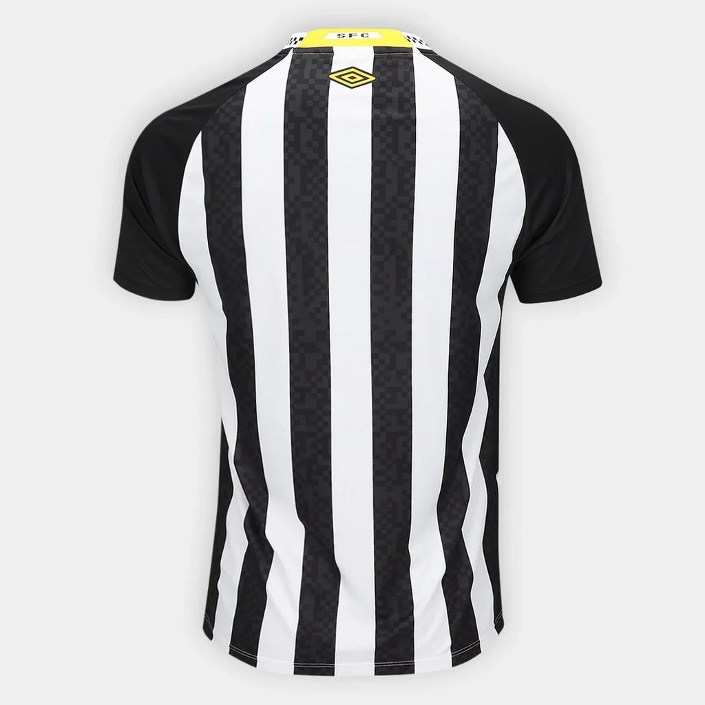 Maglia da Trasferta Santos 25/26 - Tutti gli Sponsor - Versione Tifoso