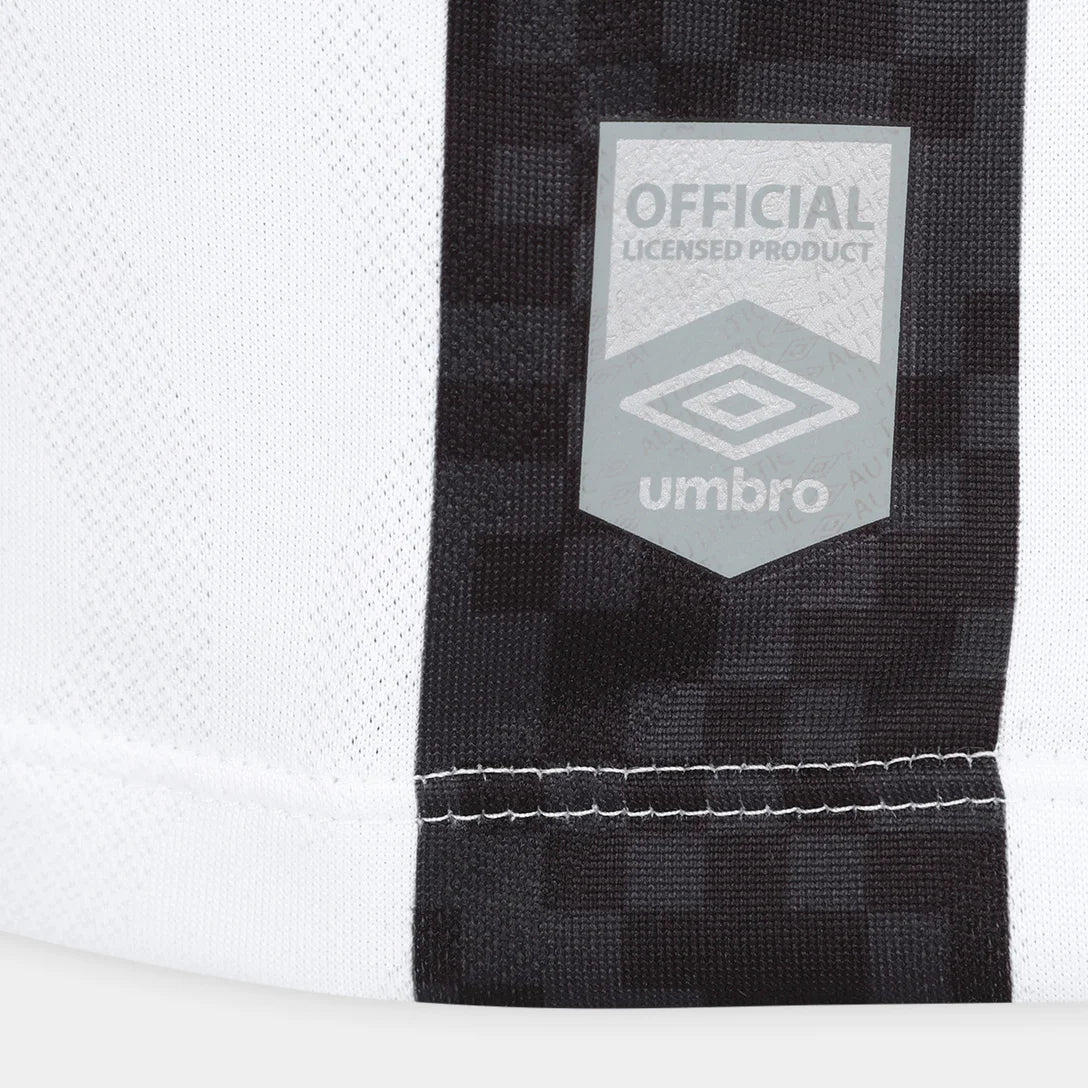 Santos 25/26 Away Jersey - All Sponsors Black - Fan Version