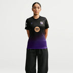 Barcelona 26/27 Away Women's Jersey - worn by model front
