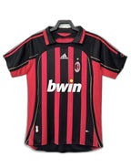 Prima maglia home AC Milan 06/07 - Versione retro