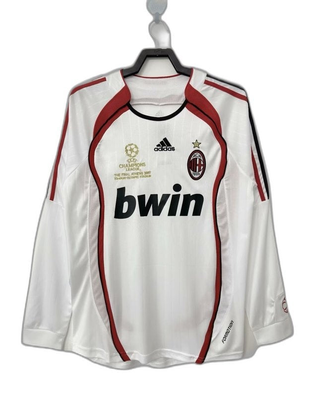 Maillot extérieur AC Milan 06/07 II - Version rétro à manches longues
