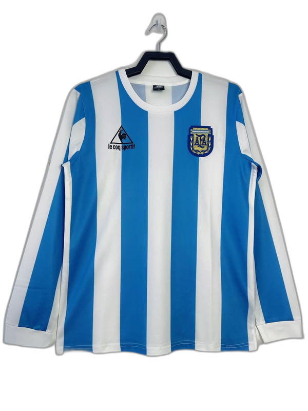 Argentina 1986 Local - Manga Larga Retro