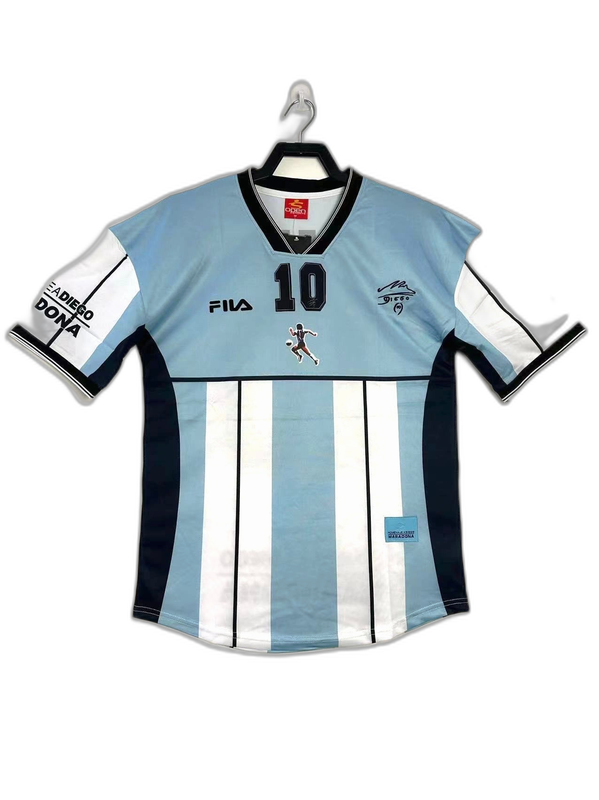Conmemorativo de Maradona Argentina 2001 - Versión retro