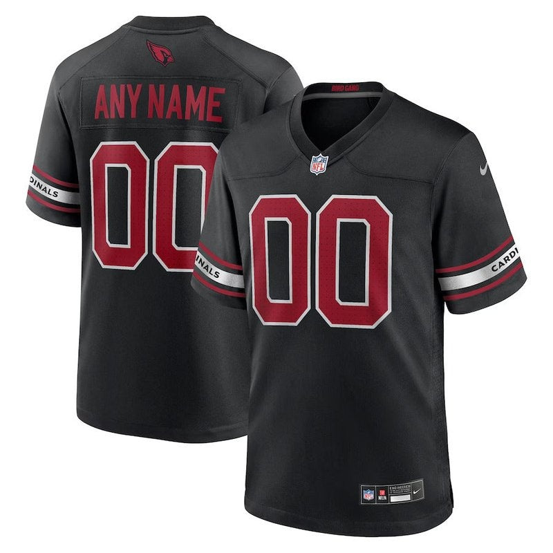 Arizona Cardinals - Maglia da gioco NFL alternativa personalizzata - Nera