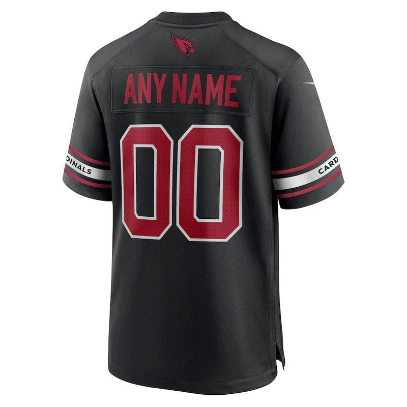 Arizona Cardinals - Maglia da gioco NFL alternativa personalizzata - Nera