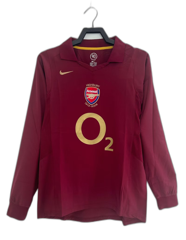 Arsenal 05/06 I Heimtrikot – Langarm-Retroversion