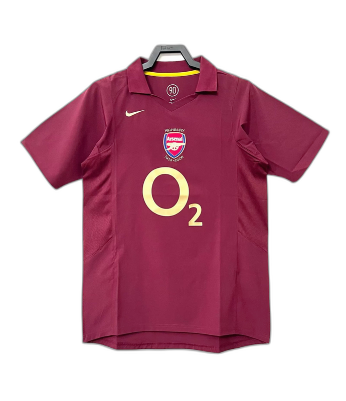 Arsenal 05/06 I Heimtrikot – Retro-Version