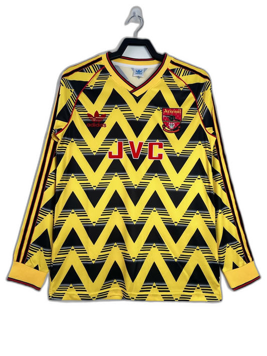 Maillot Arsenal Extérieur 91/93 II - Version Rétro Manches Longues
