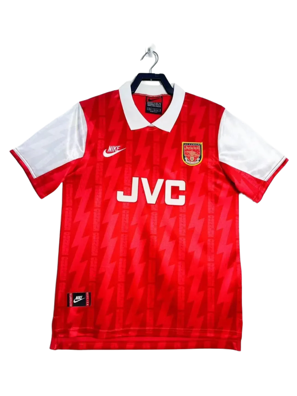 Prima maglia home dell'Arsenal 93/94 - Versione retro