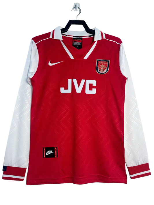 Maillot Domicile Arsenal 96/97 - Version Rétro Manches Longues