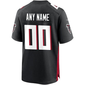 Atlanta Falcons - Custom NFL Game Jersey - Black