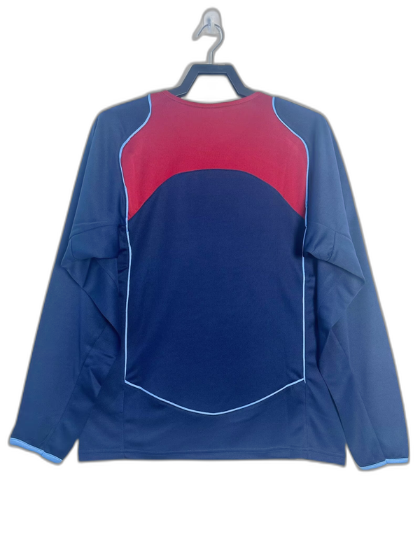 Atlético Madrid 04/05 Ausweichtrikot II – Retro-Version mit langen Ärmeln