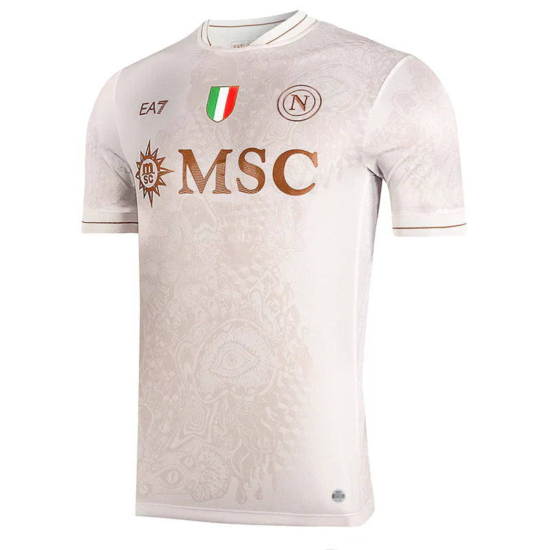 Jersey Napoli II 2025/26 - Fan EA7 Man - Begê