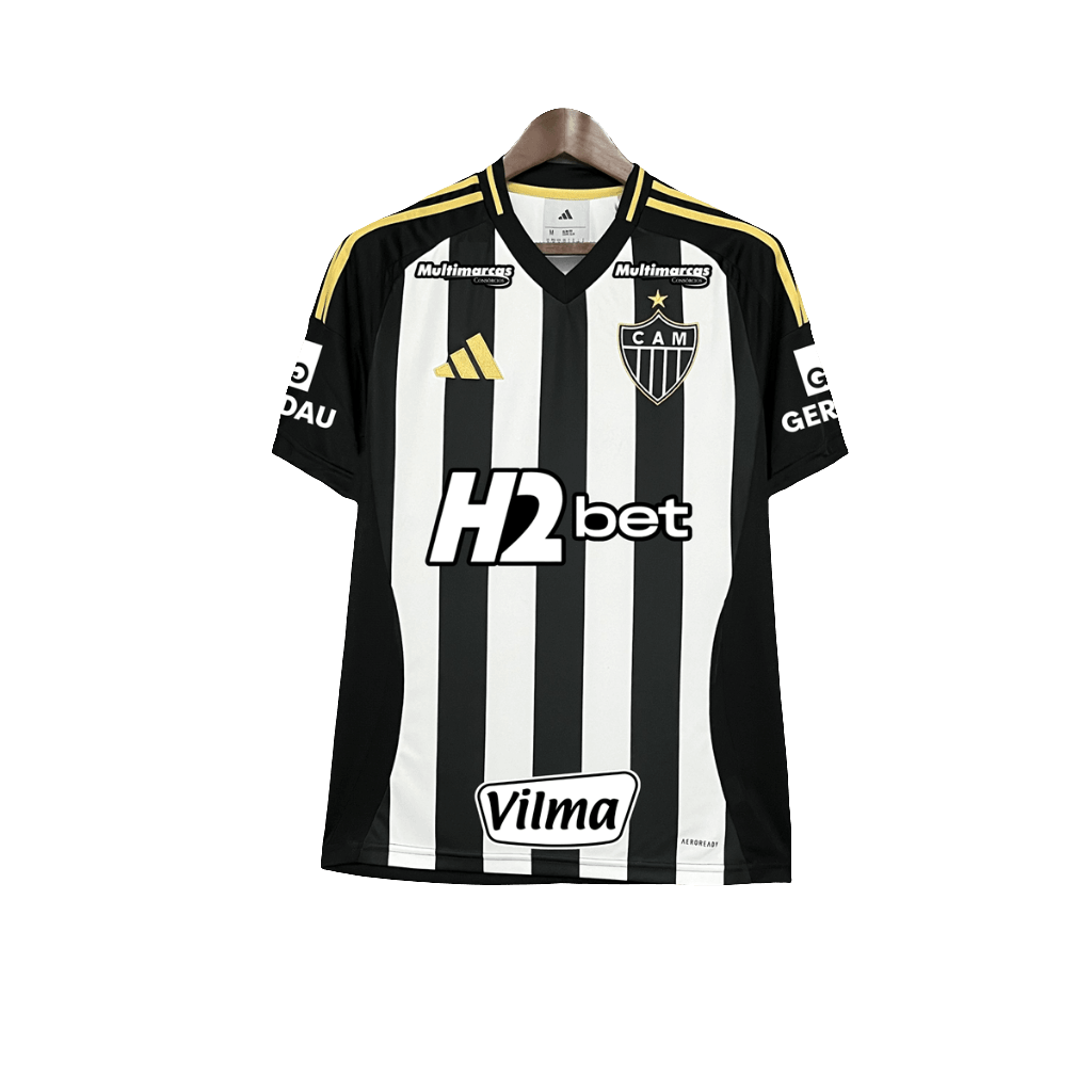 Maglia Home Atletico Mineiro 25/26 I - Tutti gli sponsor - Versione Tifoso