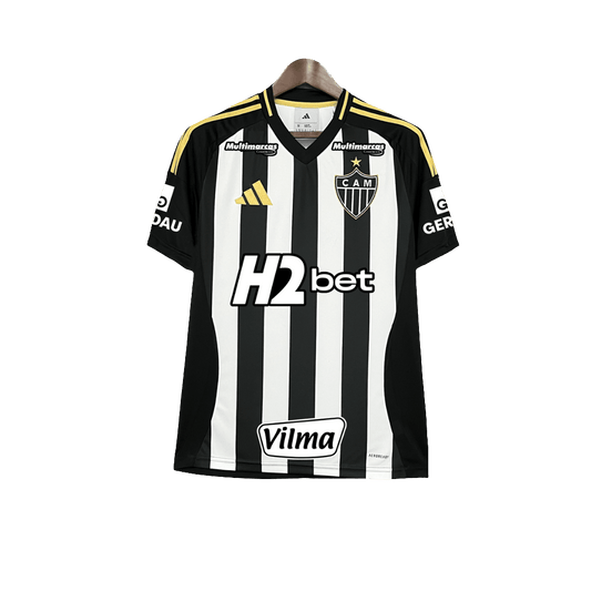 Maillot domicile de l’Atlético Mineiro 25/26 – Tous les sponsors – Version supporter