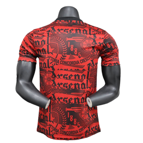 Arsenal 25/26 Training Jersey - Dark Red - Player Version