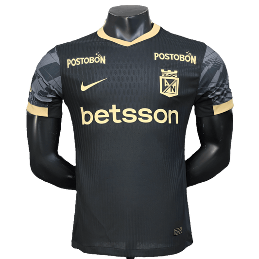 Atletico Nacional 25/26 Black Edition Jersey - Player Version