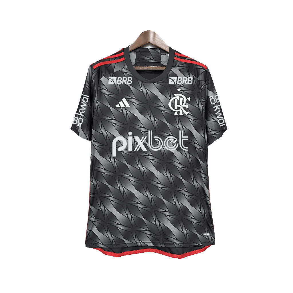 Flamengo 24/25 III Third Jersey - All Sponsors - Fan Version