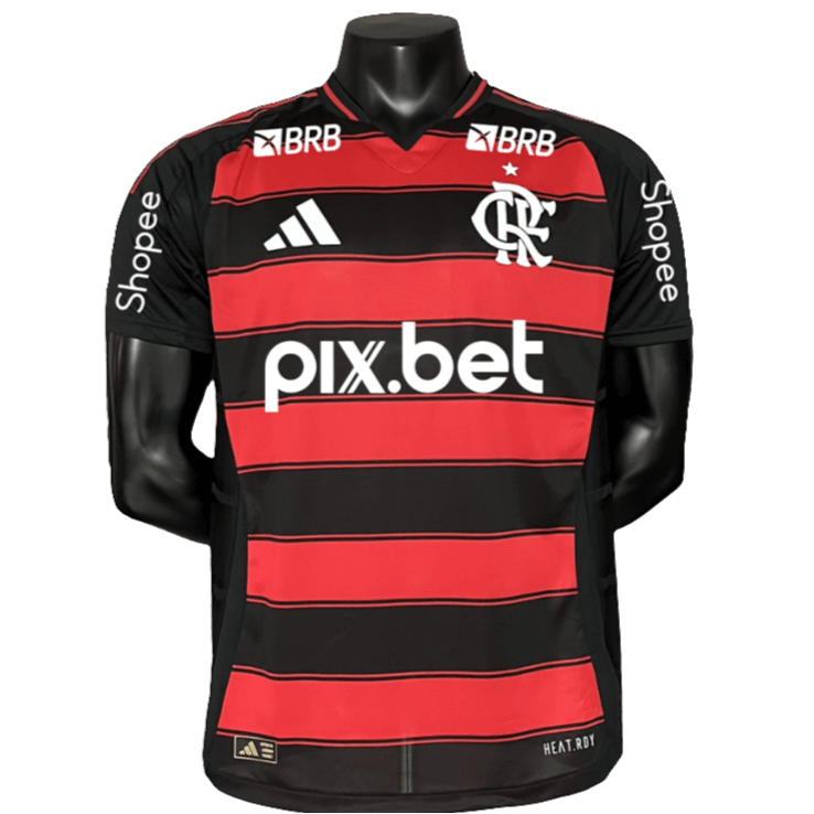 Flamengo 25/26 I Home Jersey - All Sponsors - Player Version