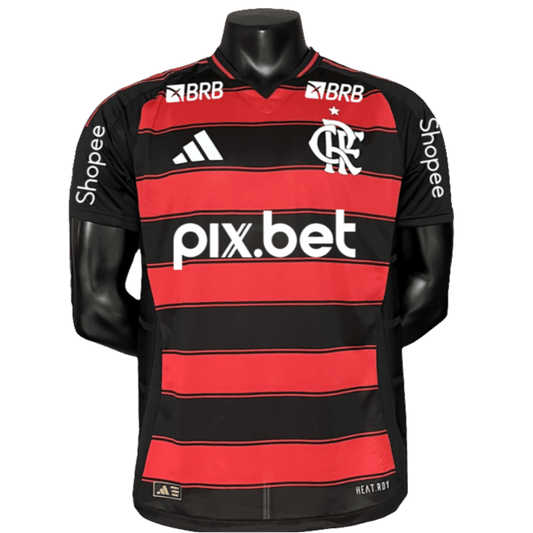 Maillot Domicile Flamengo 25/26 I - Tous les sponsors - Version Joueur