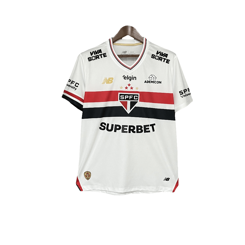 Maglia Home Sao Paulo 25/26 I - Tutti gli sponsor - Versione Tifoso